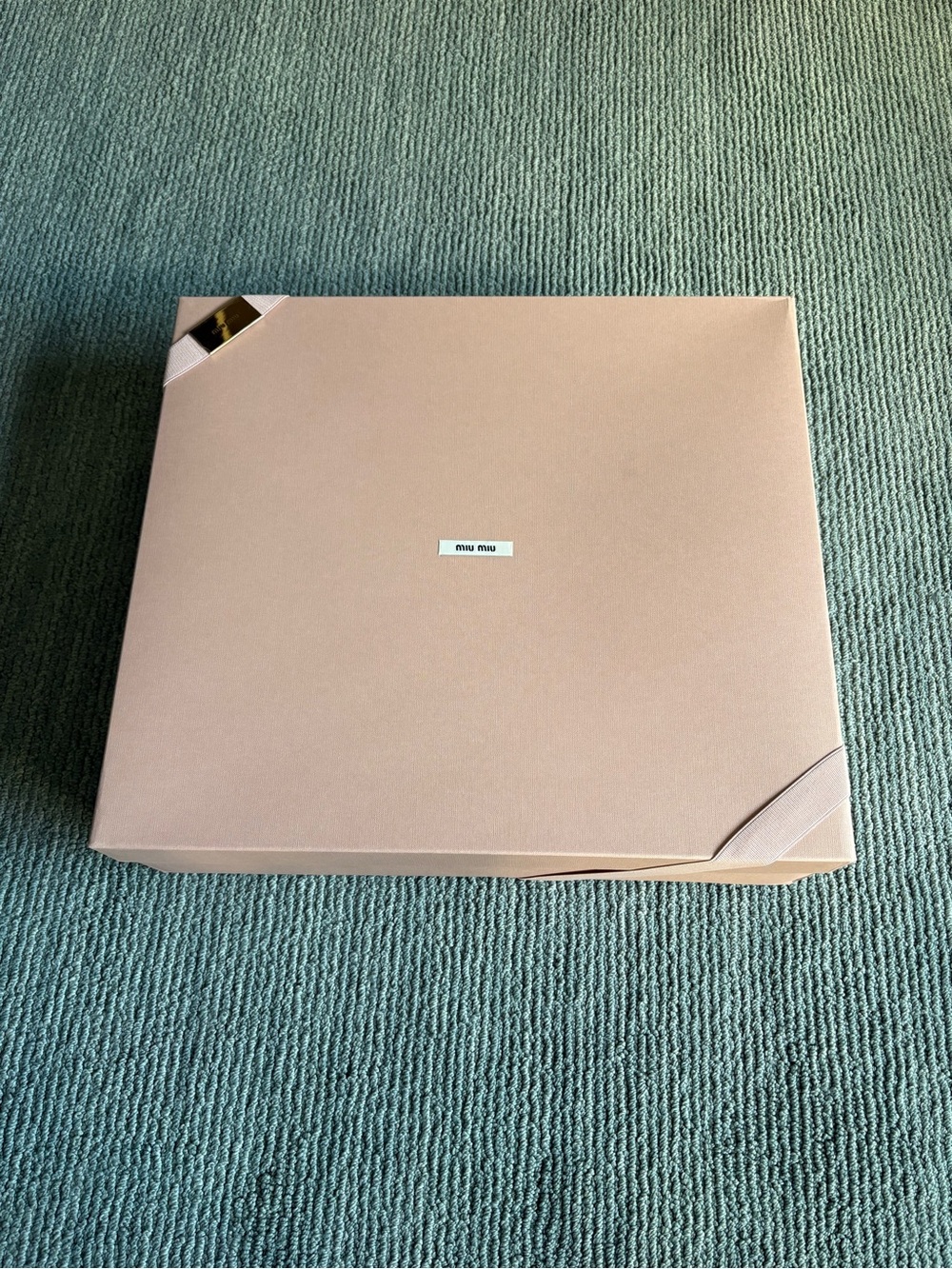 New Large Miu Miu Box and ribbon